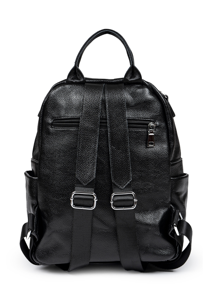 MOCHILA CUERO CRU42 NEGRO - 3