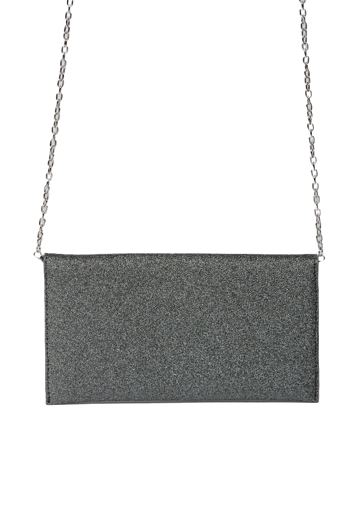 CARTERA DE FIESTA CRX30 PLATA ECOCUERO - 2