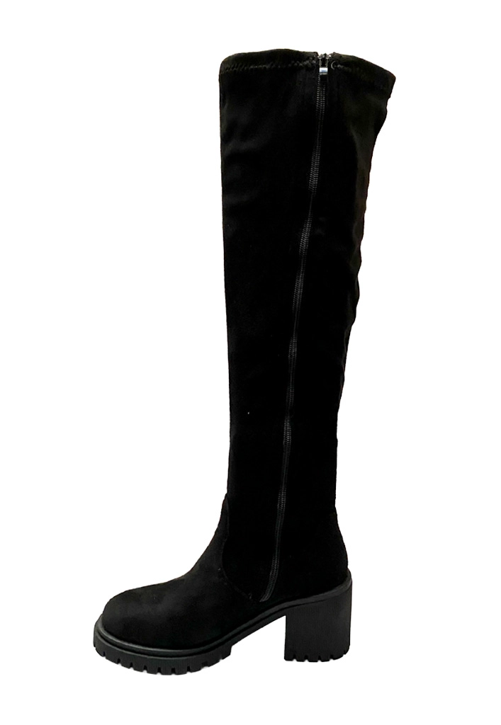 BOTAS MUJER TODOPIEL NEGRO GAMUZA ECOLÓGICA ZAZ99 - 5