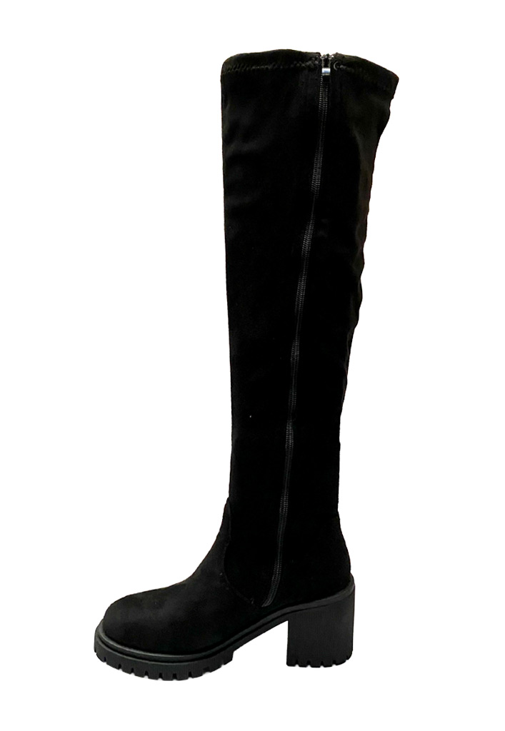 BOTAS MUJER TODOPIEL NEGRO GAMUZA ECOLÓGICA ZAZ99 - 5