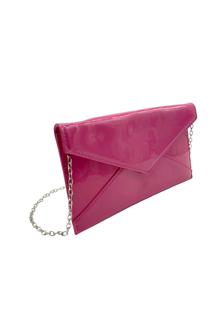 CARTERA DE FIESTA ECOCUERO FUCSIA CRX37 - 2
