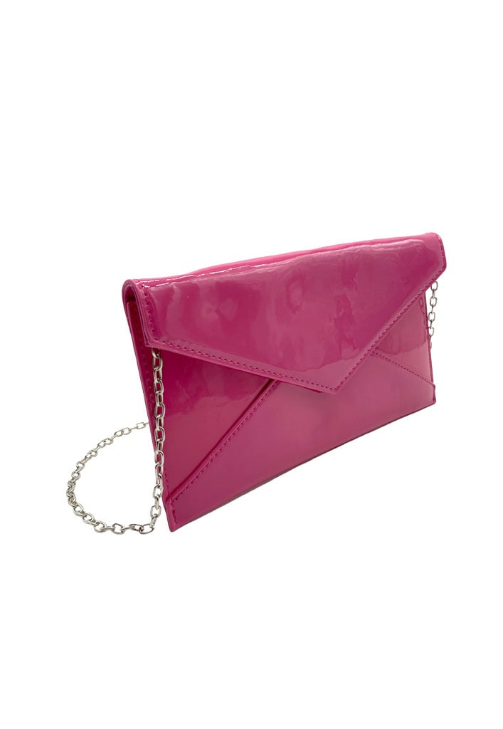 CARTERA DE FIESTA ECOCUERO FUCSIA CRX37 - 2