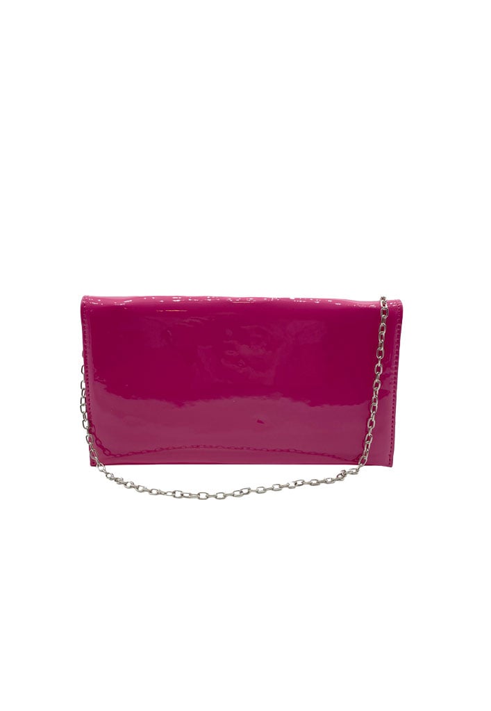 CARTERA DE FIESTA ECOCUERO FUCSIA CRX37 - 3