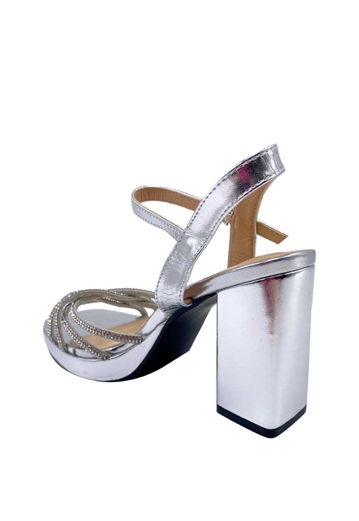 SANDALIA MUJER TODOPIEL PLATA ZB015 ECOCUERO - 6