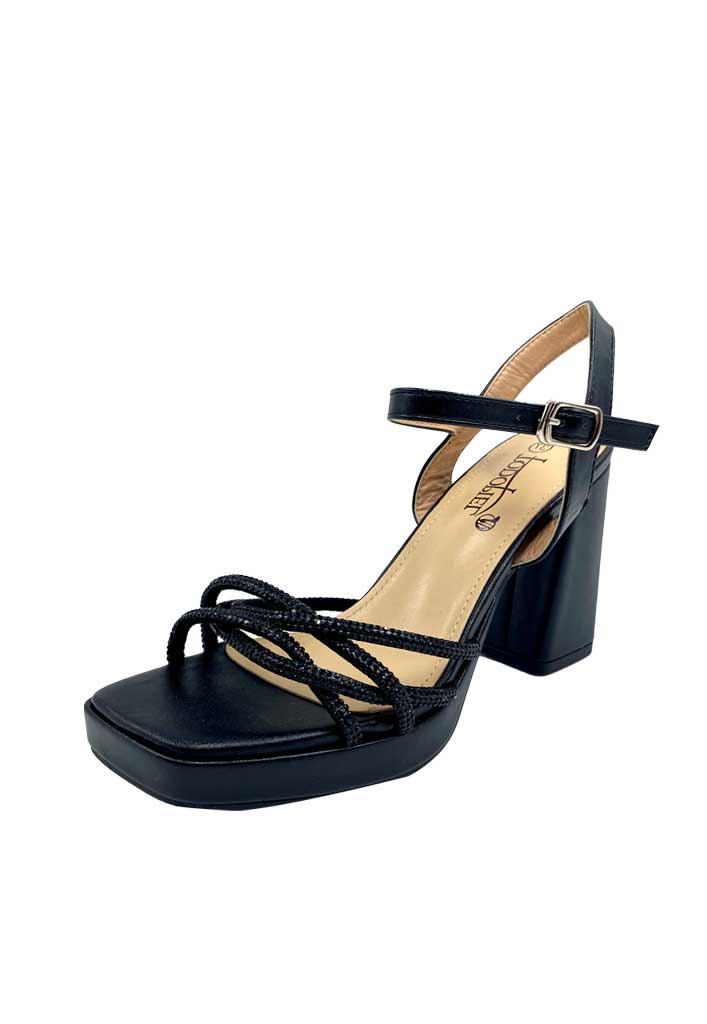 SANDALIA MUJER TODOPIEL NEGRO ZB015 ECOCUERO - 4