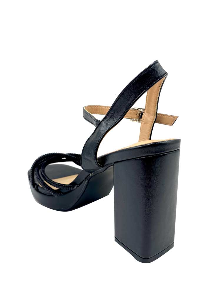 SANDALIA MUJER TODOPIEL NEGRO ZB015 ECOCUERO - 5