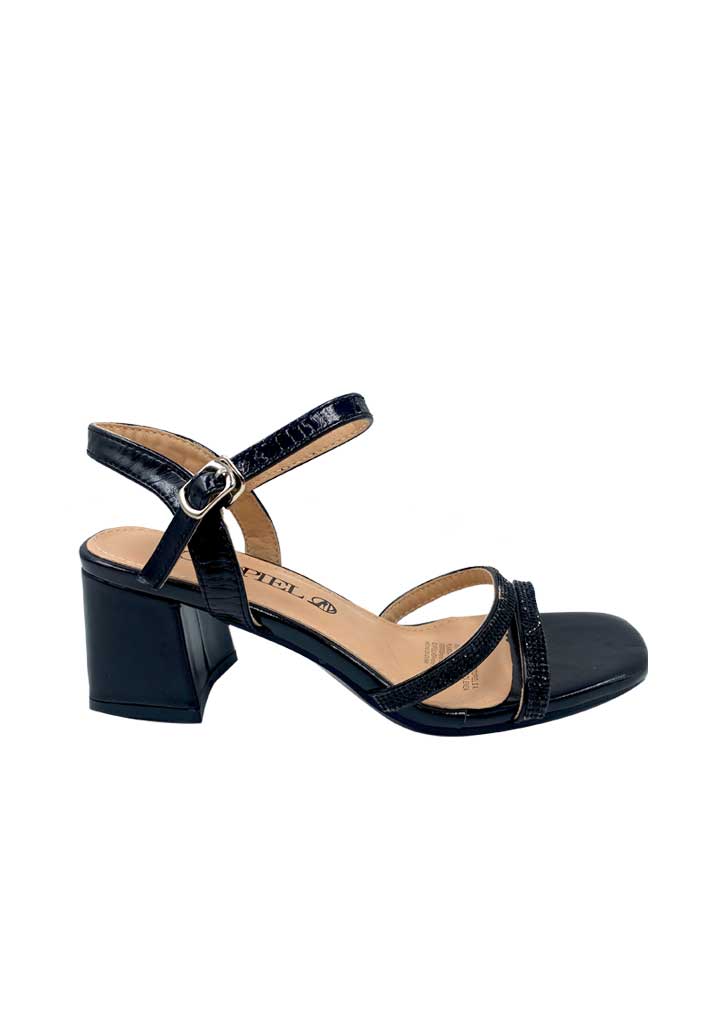 SANDALIA MUJER TODOPIEL NEGRO ZB021 ECOCUERO - 1