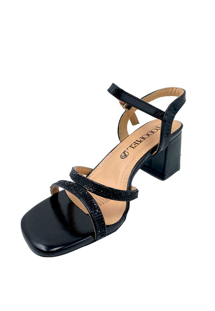 SANDALIA MUJER TODOPIEL NEGRO ZB021 ECOCUERO - 6