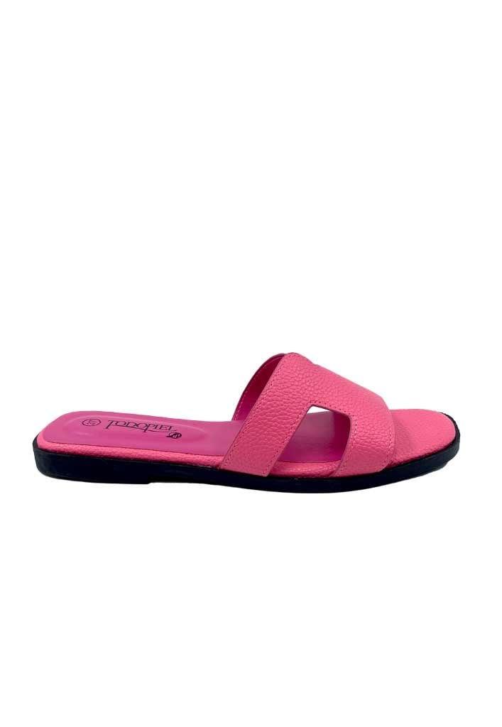 SANDALIA MUJER TODOPIEL FUCSIA ZB014 ECOCUERO - 1