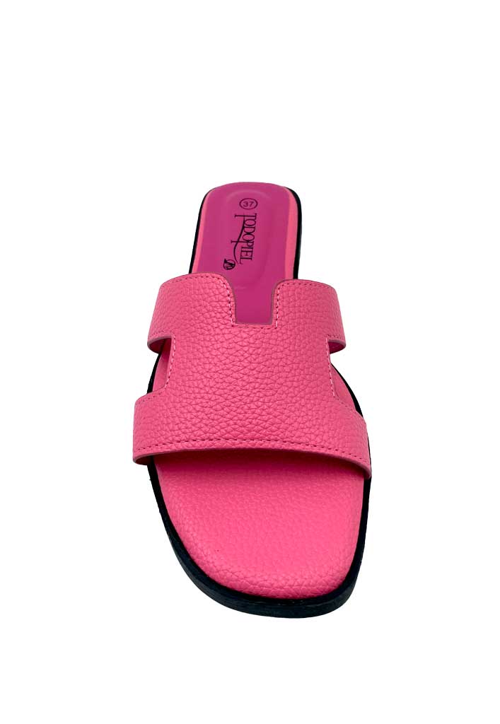 SANDALIA MUJER TODOPIEL FUCSIA ZB014 ECOCUERO - 3