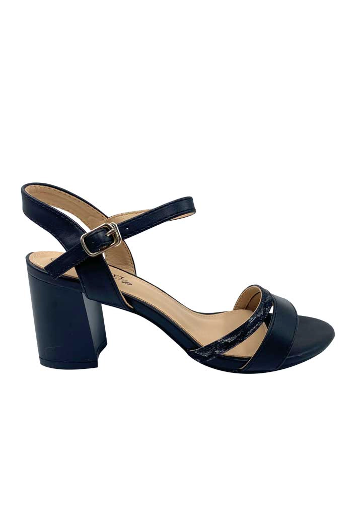 SANDALIA MUJER TODOPIEL NEGRO ZB016 ECOCUERO - 1