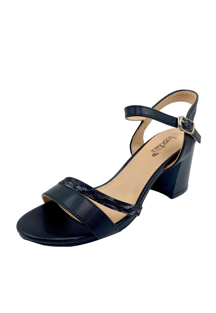 SANDALIA MUJER TODOPIEL NEGRO ZB016 ECOCUERO - 4
