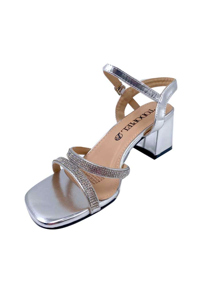 SANDALIA MUJER TODOPIEL PLATA ZB021 ECOCUERO - 6