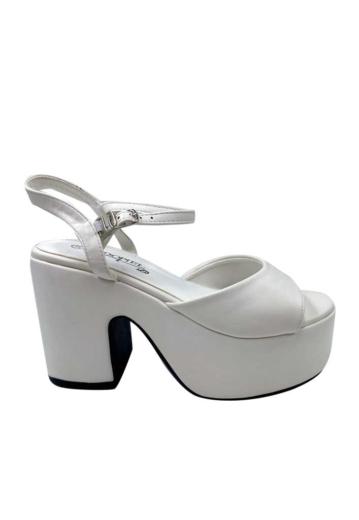 SANDALIA MUJER TODOPIEL BLANCO ZB017 ECOCUERO - 1