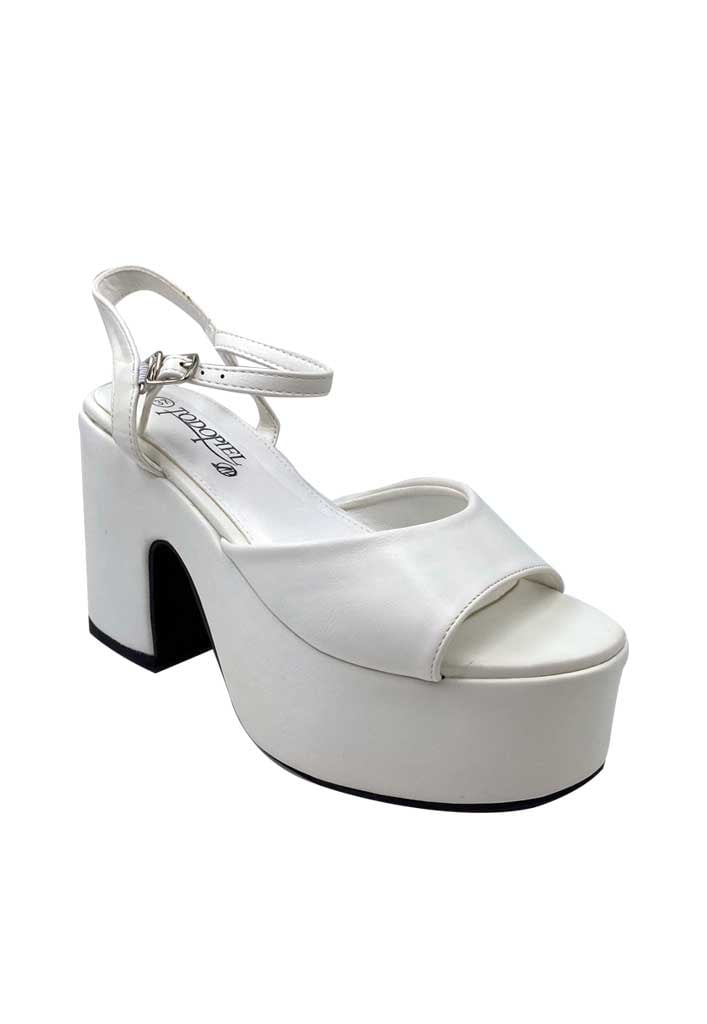 SANDALIA MUJER TODOPIEL BLANCO ZB017 ECOCUERO - 2