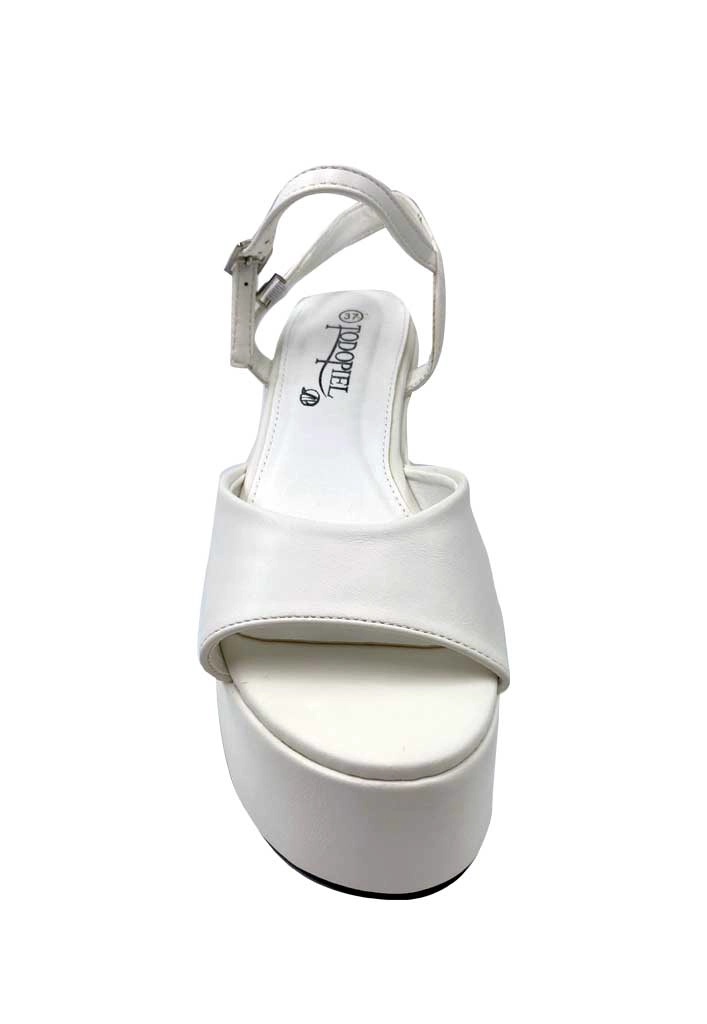 SANDALIA MUJER TODOPIEL BLANCO ZB017 ECOCUERO - 3