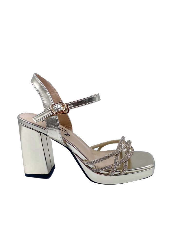 SANDALIA MUJER TODOPIEL DORADO ZB015 ECOCUERO - 1