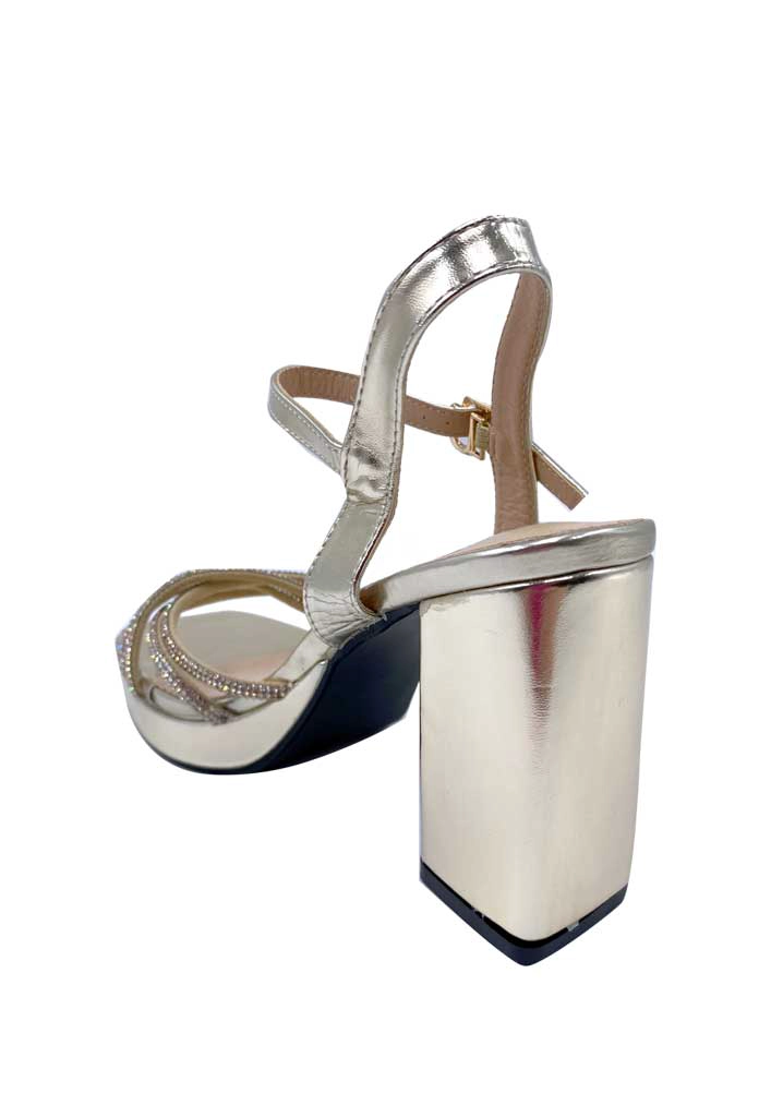 SANDALIA MUJER TODOPIEL DORADO ZB015 ECOCUERO - 5