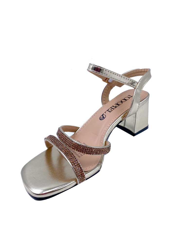 SANDALIA MUJER TODOPIEL DORADO ZB021 ECOCUERO - 6