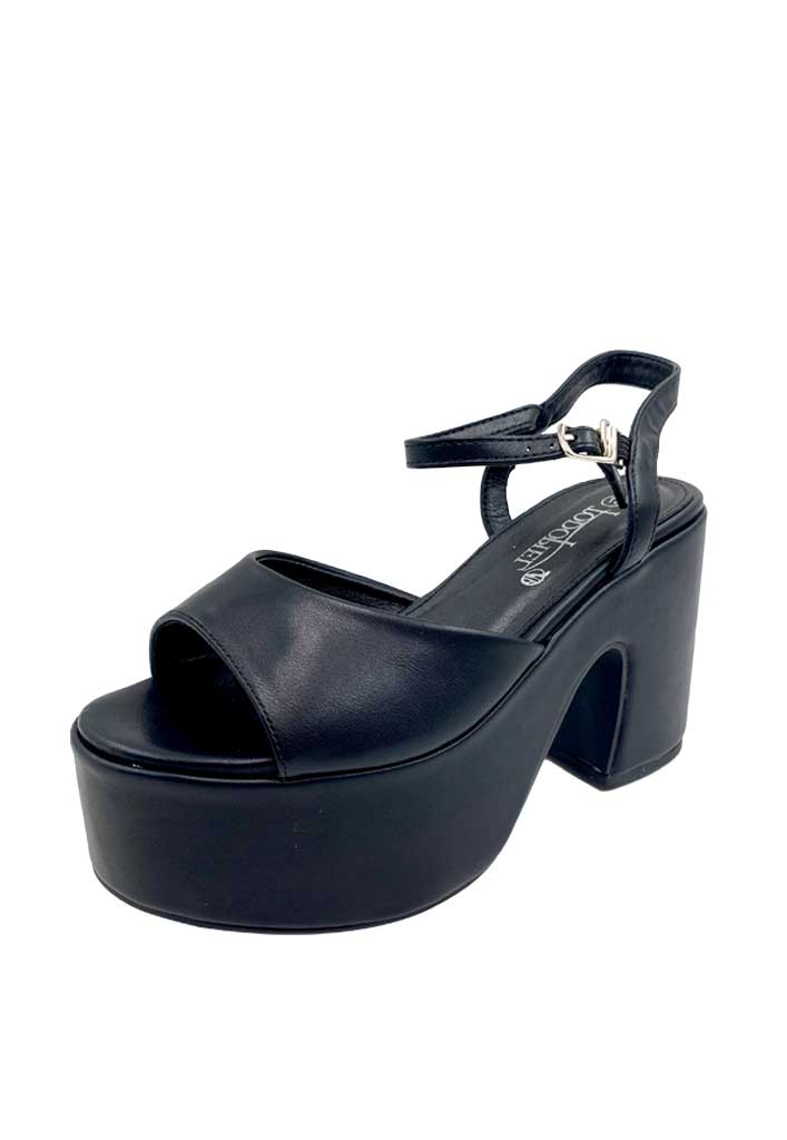 SANDALIA MUJER TODOPIEL NEGRO ZB017 ECOCUERO - 4