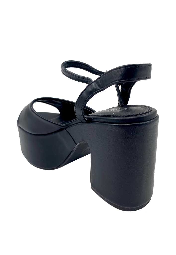 SANDALIA MUJER TODOPIEL NEGRO ZB017 ECOCUERO - 5