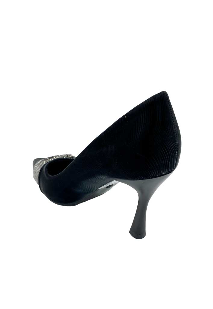 ZAPATO DE TACO ECOCUERO ZB013 NEGRO - 5