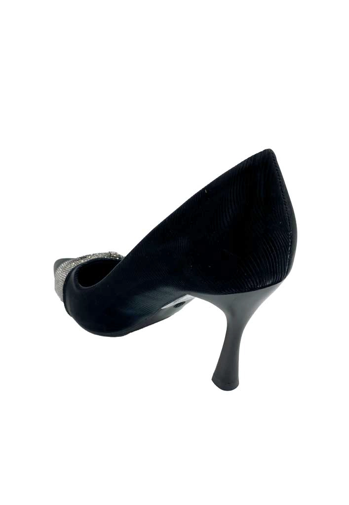 ZAPATO DE TACO ECOCUERO ZB013 NEGRO - 5
