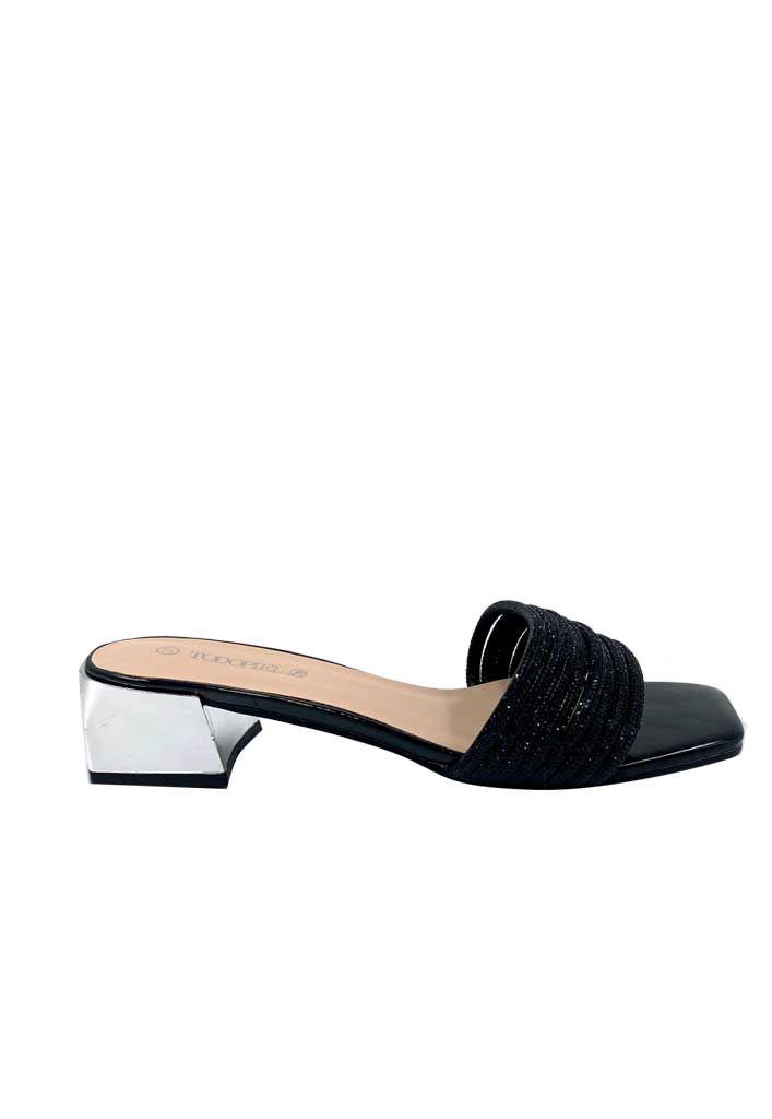 SANDALIA MUJER TODOPIEL NEGRO ZB032 ECOCUERO - 1