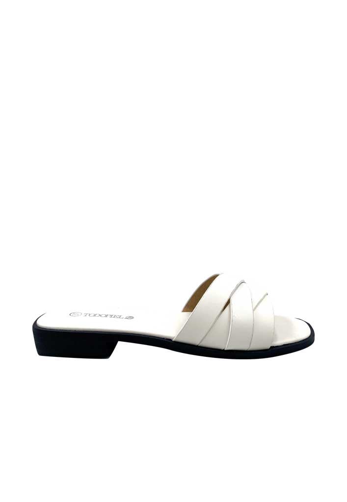 TODOPIEL SANDALIA MUJER TODOPIEL BLANCO ZB034 ECOCUERO