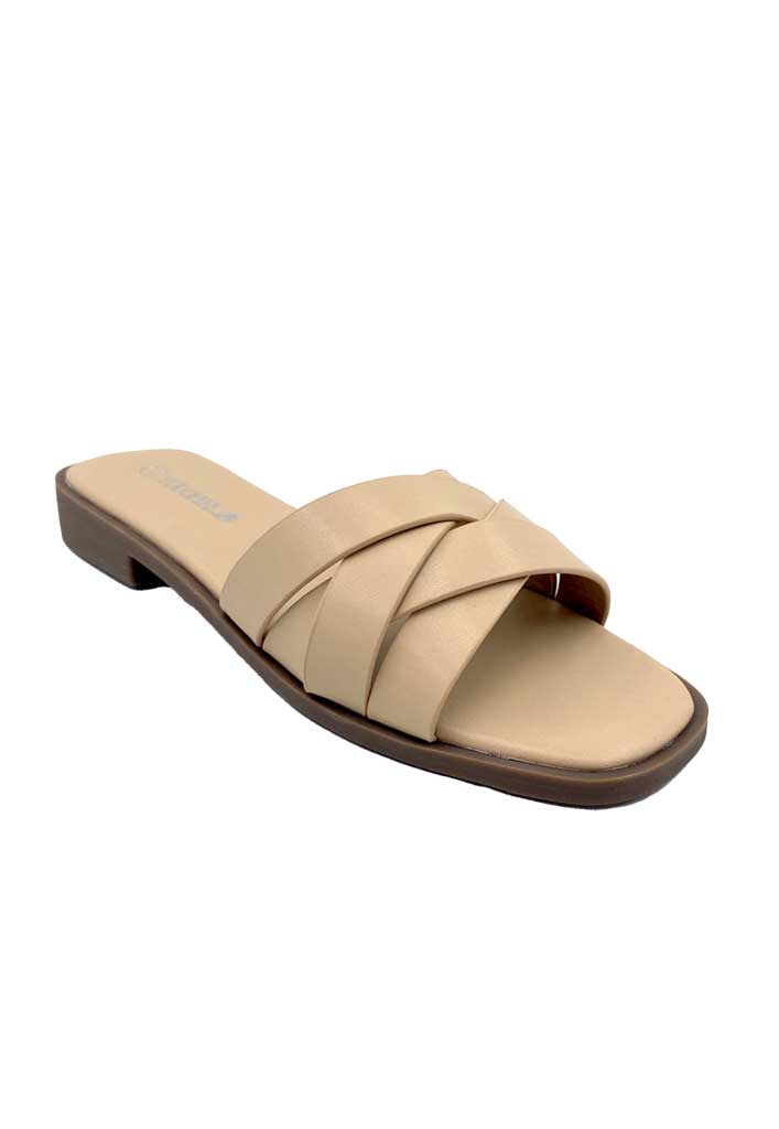 SANDALIA MUJER TODOPIEL BEIGE ZB034 ECOCUERO - 2
