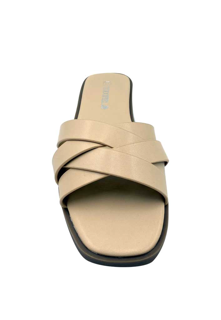 SANDALIA MUJER TODOPIEL BEIGE ZB034 ECOCUERO - 3