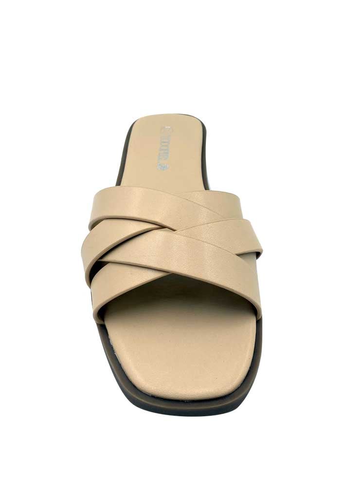 SANDALIA MUJER TODOPIEL BEIGE ZB034 ECOCUERO - 3
