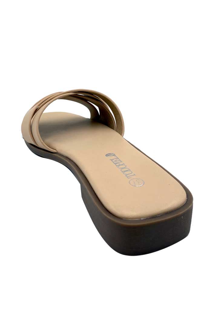 SANDALIA MUJER TODOPIEL BEIGE ZB034 ECOCUERO - 5