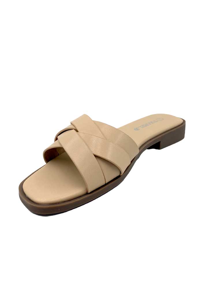SANDALIA MUJER TODOPIEL BEIGE ZB034 ECOCUERO - 6