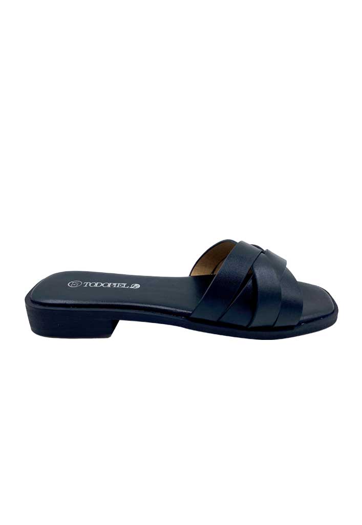 TODOPIEL SANDALIA MUJER TODOPIEL NEGRO ZB034 ECOCUERO