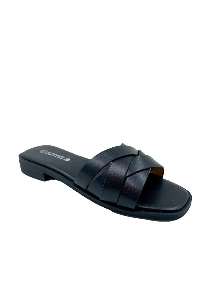 SANDALIA MUJER TODOPIEL NEGRO ZB034 ECOCUERO - 2