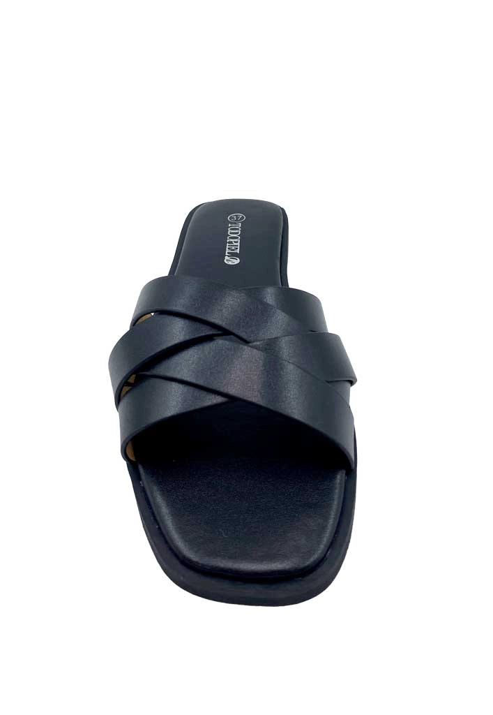 SANDALIA MUJER TODOPIEL NEGRO ZB034 ECOCUERO - 3