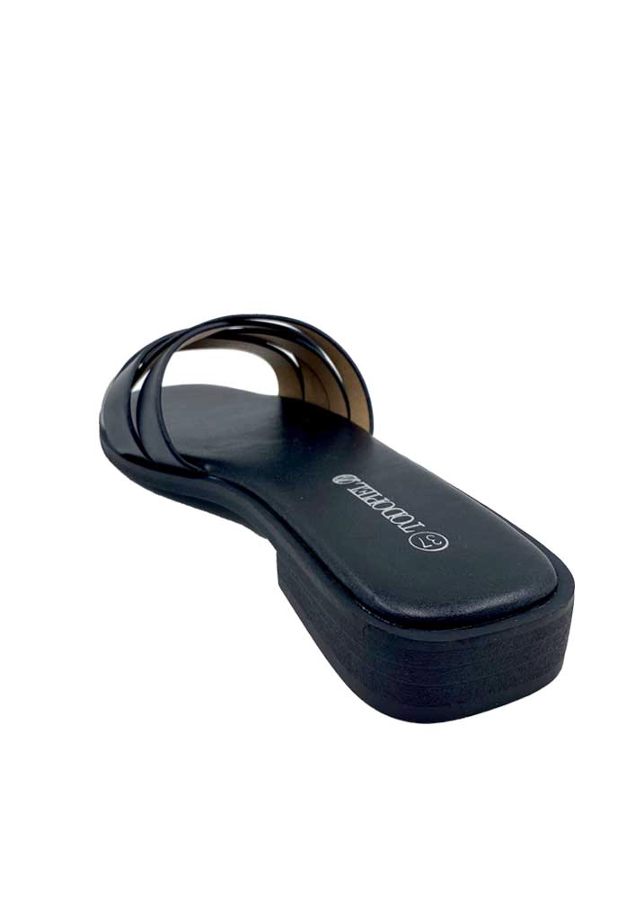 SANDALIA MUJER TODOPIEL NEGRO ZB034 ECOCUERO - 5
