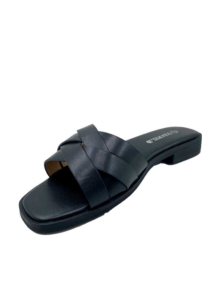 SANDALIA MUJER TODOPIEL NEGRO ZB034 ECOCUERO - 6