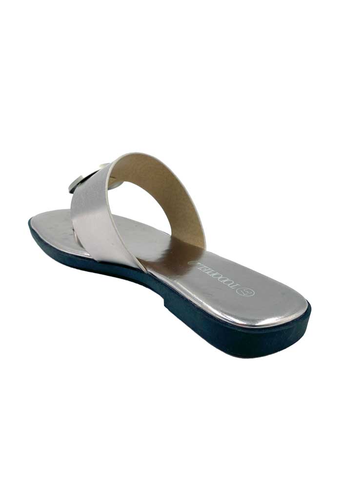 SANDALIA MUJER TODOPIEL PLATA ZB036 ECOCUERO - 5