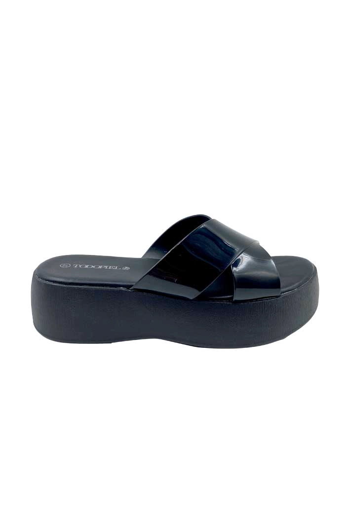 SANDALIA MUJER TODOPIEL NEGRO ZB037 - 1