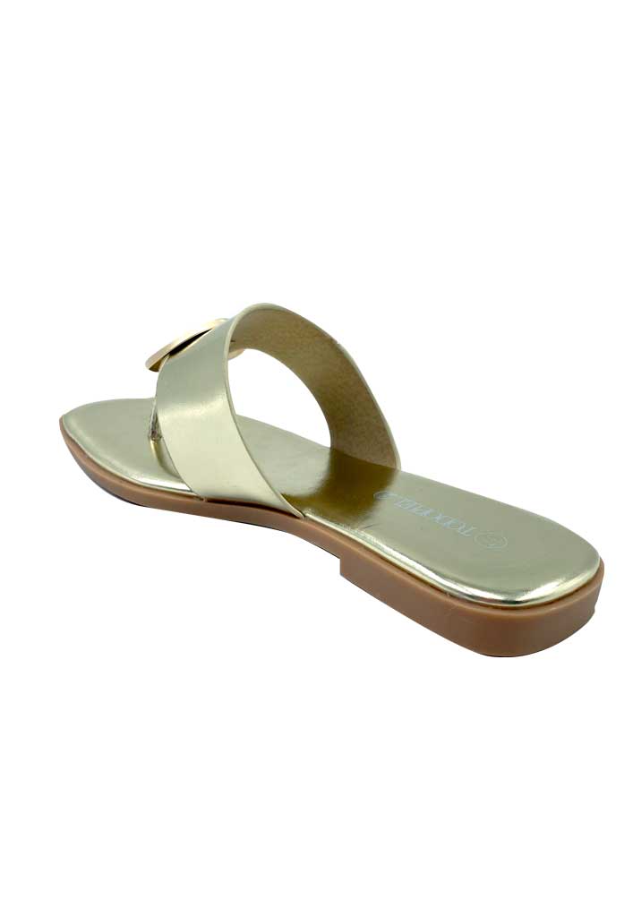 SANDALIA MUJER TODOPIEL DORADO ZB036 ECOCUERO - 5