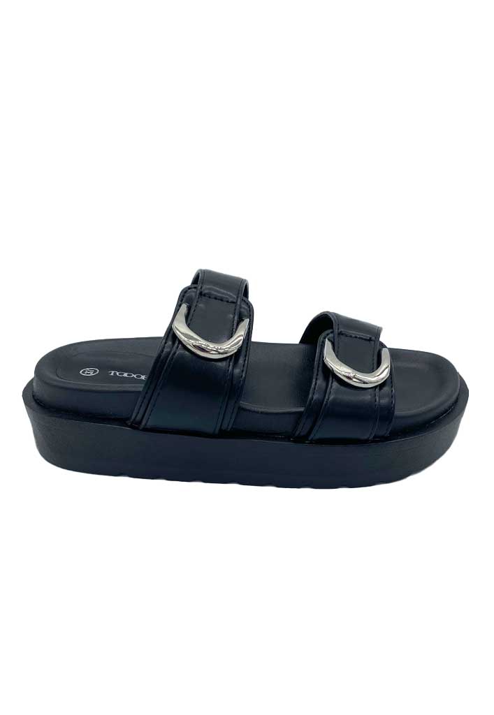 TODOPIEL SANDALIA MUJER TODOPIEL NEGRO ZB038 ECOCUERO