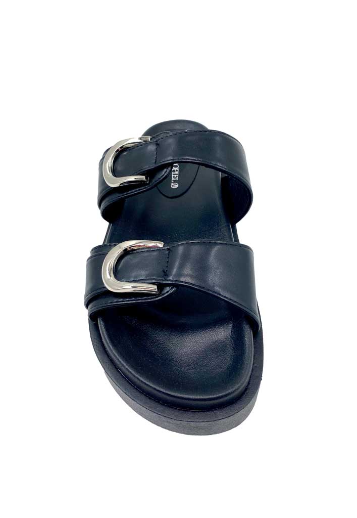 SANDALIA MUJER TODOPIEL NEGRO ZB038 ECOCUERO - 3