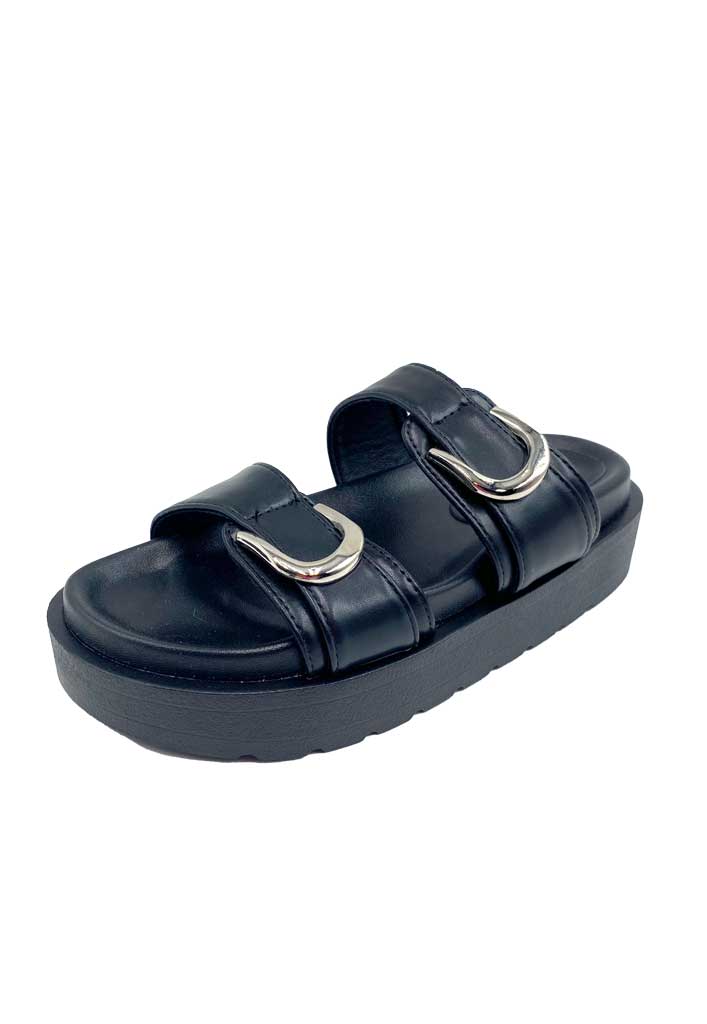 SANDALIA MUJER TODOPIEL NEGRO ZB038 ECOCUERO - 4