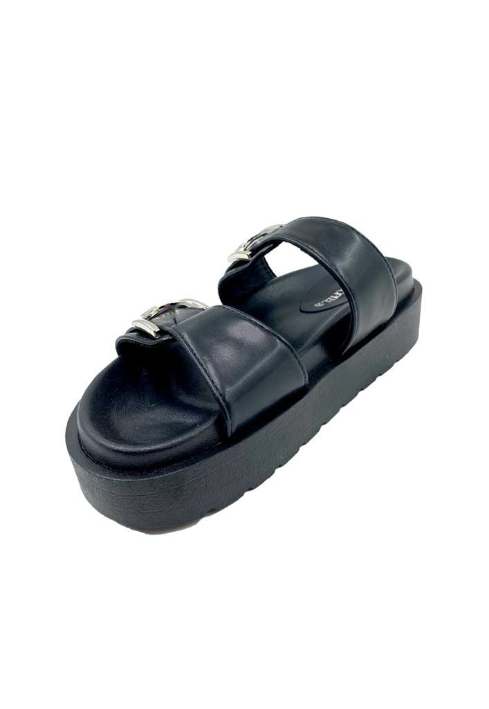 SANDALIA MUJER TODOPIEL NEGRO ZB038 ECOCUERO - 5