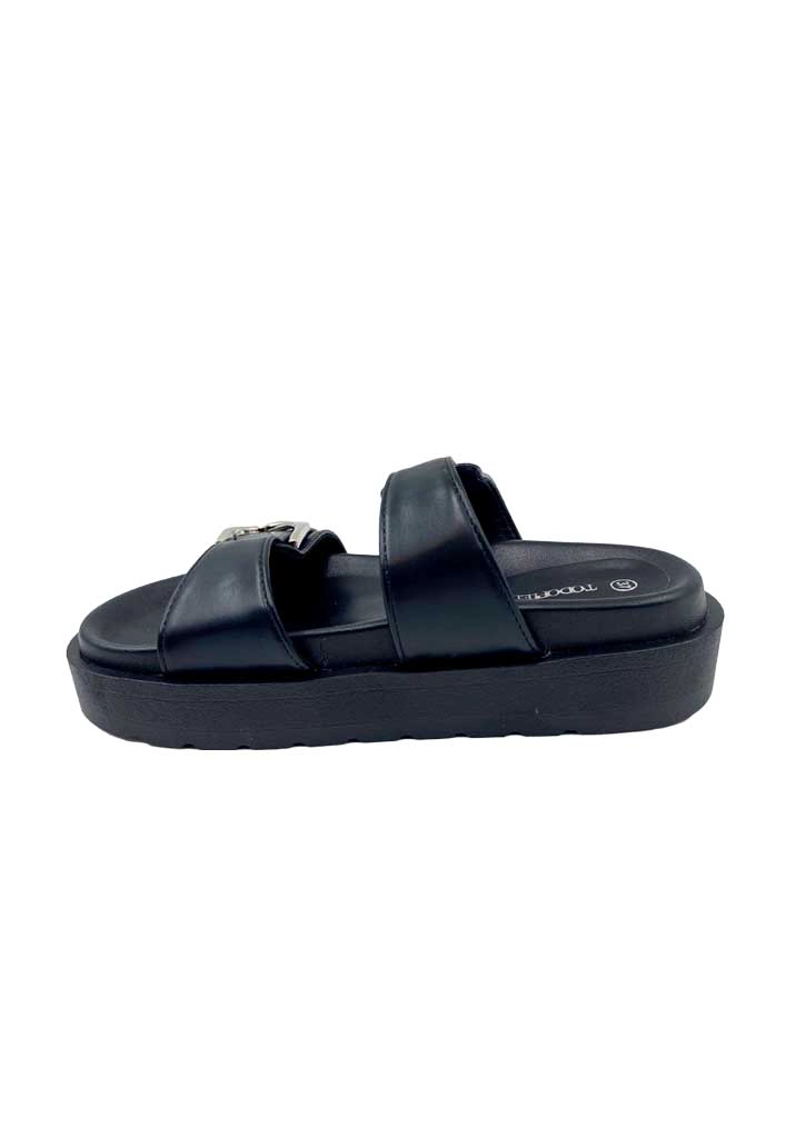 SANDALIA MUJER TODOPIEL NEGRO ZB038 ECOCUERO - 6