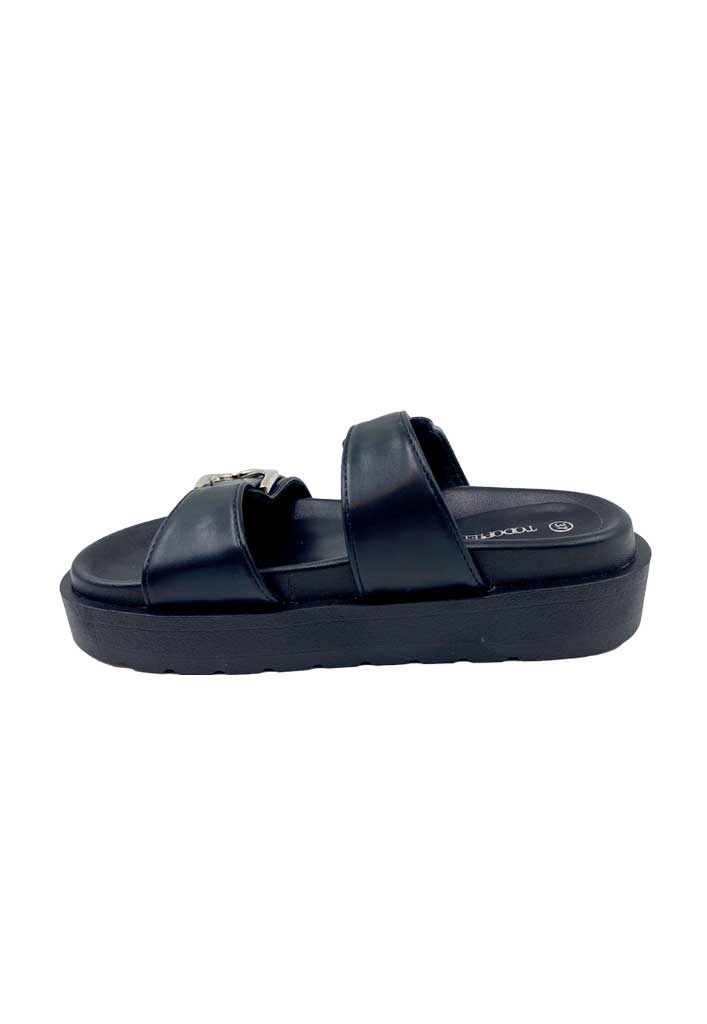 SANDALIA MUJER TODOPIEL NEGRO ZB038 ECOCUERO - 6