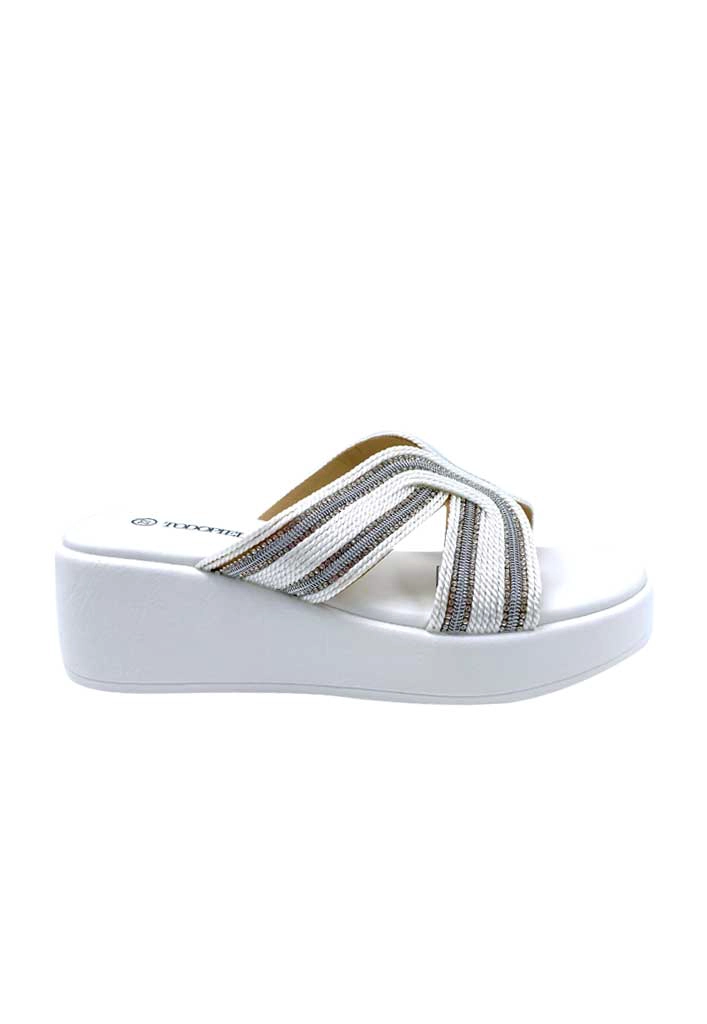 SANDALIA MUJER TODOPIEL BLANCO ZB026 - 1