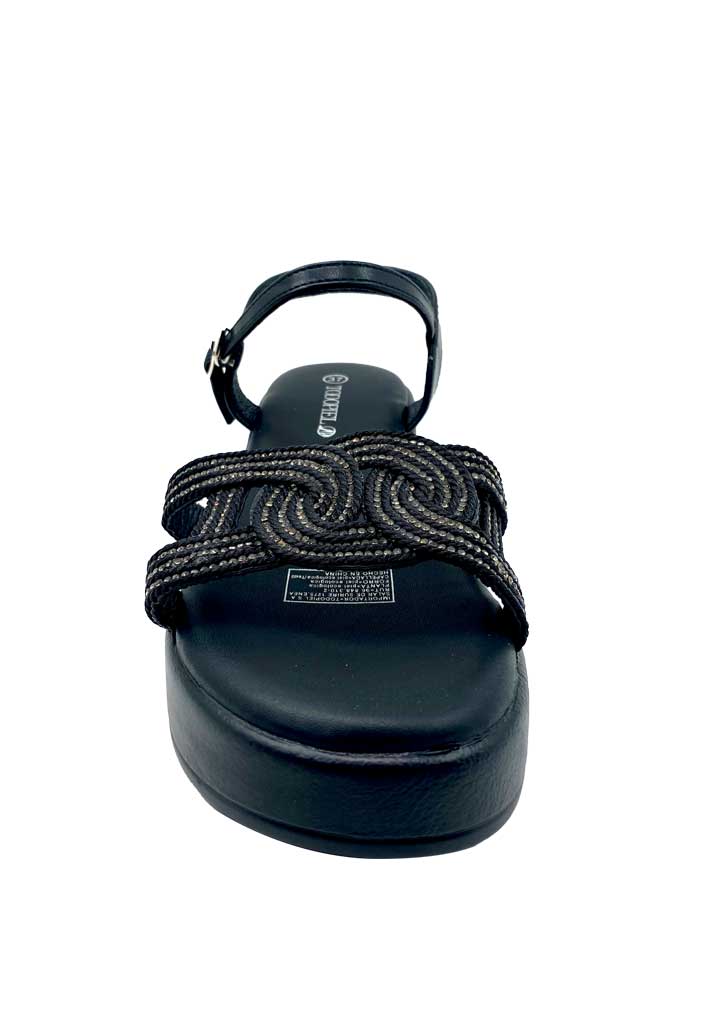 SANDALIA MUJER TODOPIEL NEGRO ZB025 - 3